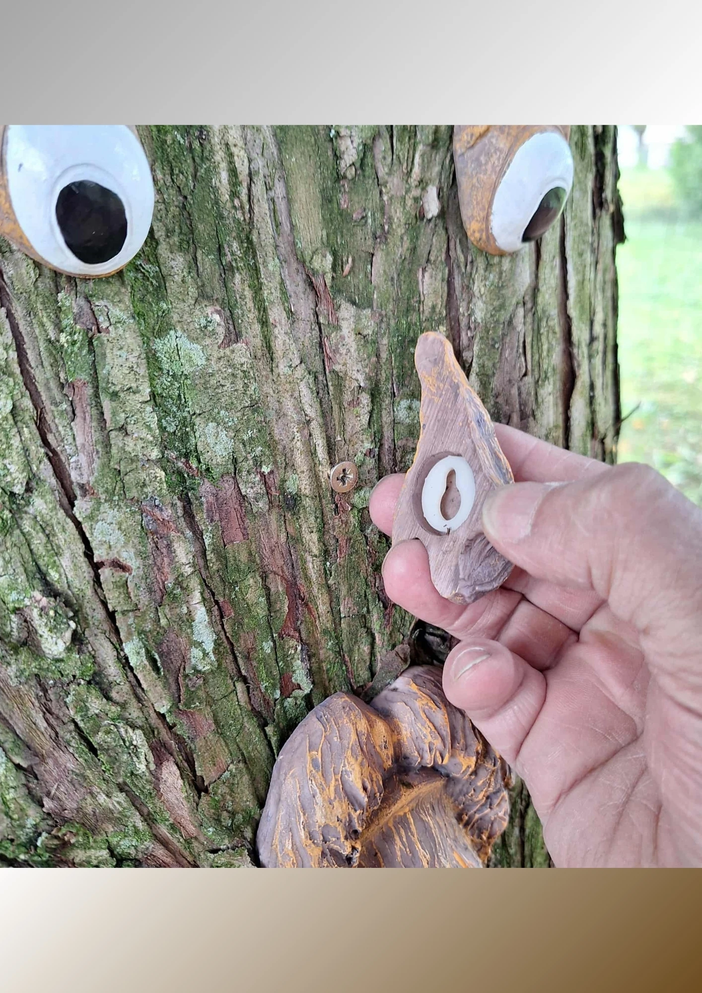 Funny face decor - Enchanted tree effect attachment! Durable resin – photo 16